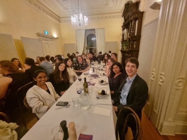 Image for Wilam Hall end of Semester 1 community dinner celebration