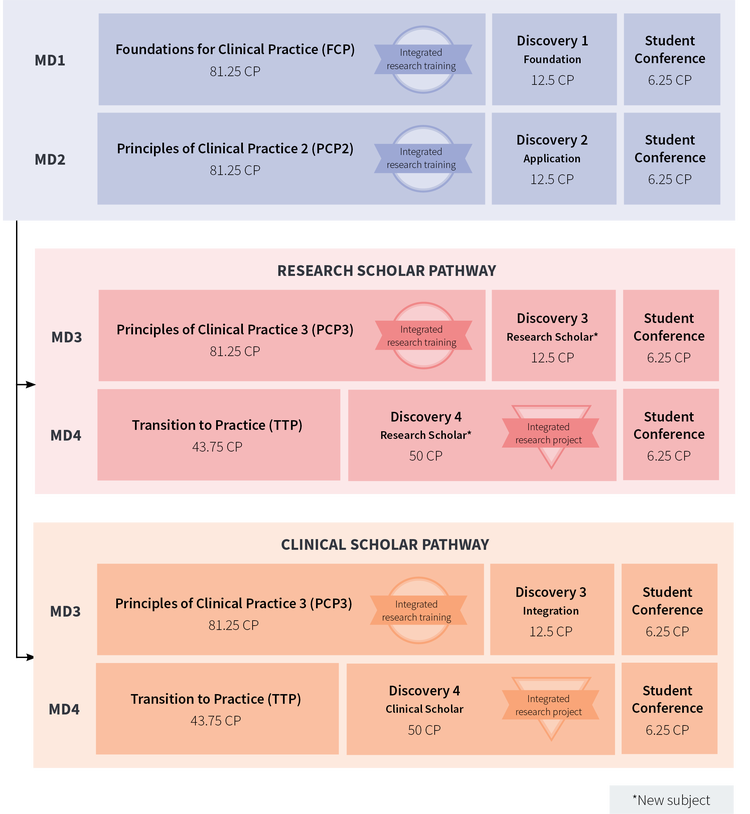 MD Course structure