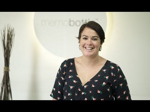 A YouTube video of graduate Jessica Thomson-Robbins talking about how she is using her MBA to reduce displosable plastics