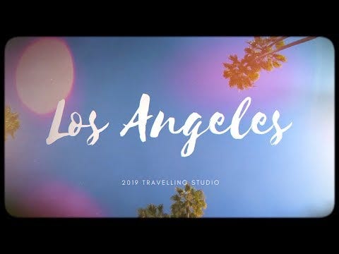 Los Angeles Travelling Studio 2019 video on YouTube