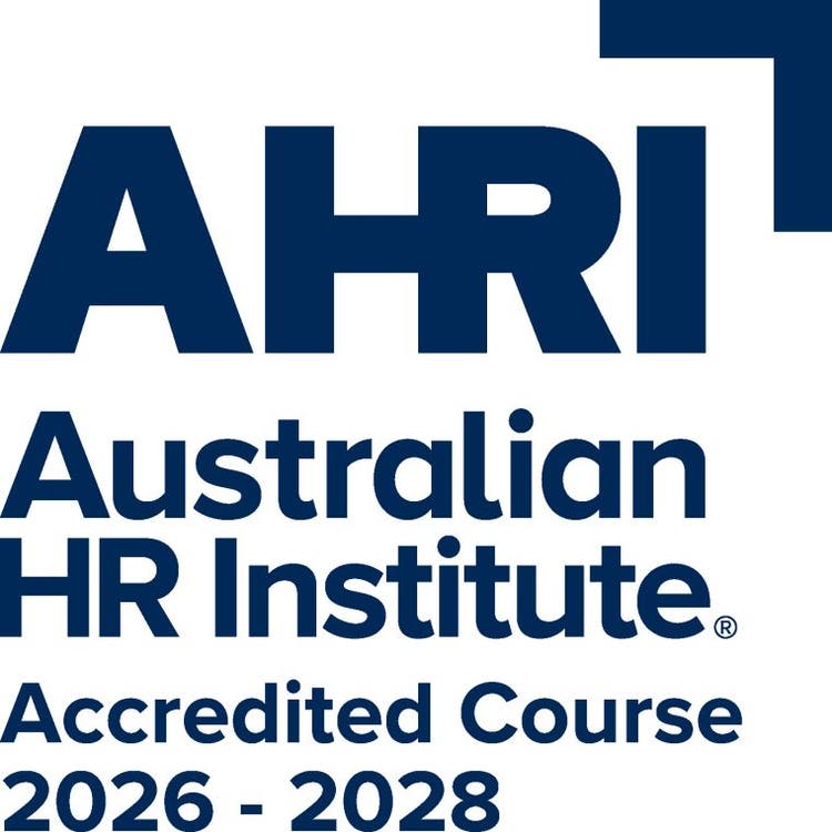 Australian HR Institute (AHRI) accredited hrm course logo