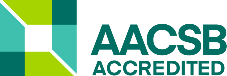 Association to Advance Collegiate Schools of Business (AACSB) accreditation logo