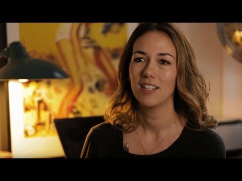 A YouTube video of graduate Polly Staniford talking about her experience studying the Master of Screenwriting