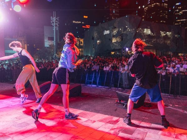 Performance experience spotlight: Fed Square NYE 2022