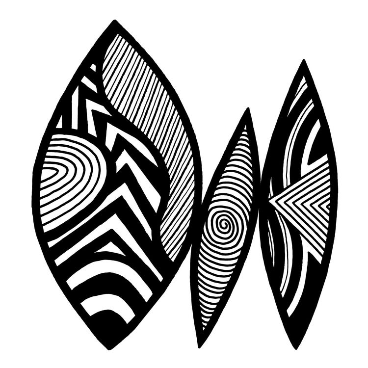 Indigenous Australian artwork illustration.