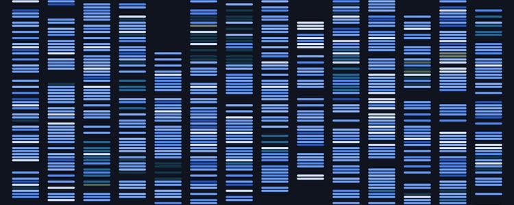 Scientific molecule background for medicine, science technology chemistry with genomic data.