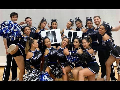 Video of Clubs showcase: Melbourne University Cheer and Dance