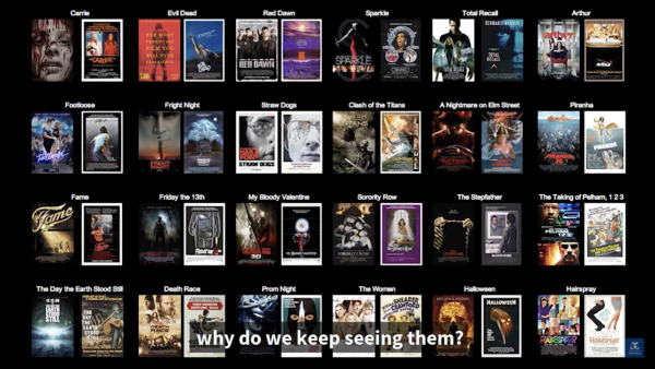 A collection of Hollywood remake movies