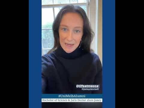 Video of #UniMelbAlumni: Meet Juris Doctor alum Janey