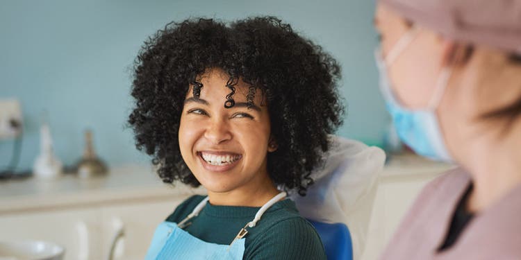 Person smiling