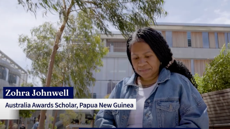 Meet Zohra | Australia Awards Scholarship recipient